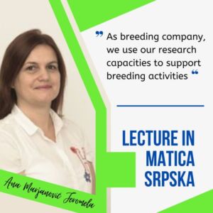 As breeding company, we use our research capacities to support breeding activities