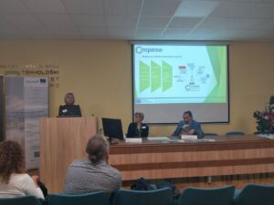 Dragana Miladinović presents project Cropinno at the 1st TwiNSol-CECs Workshop